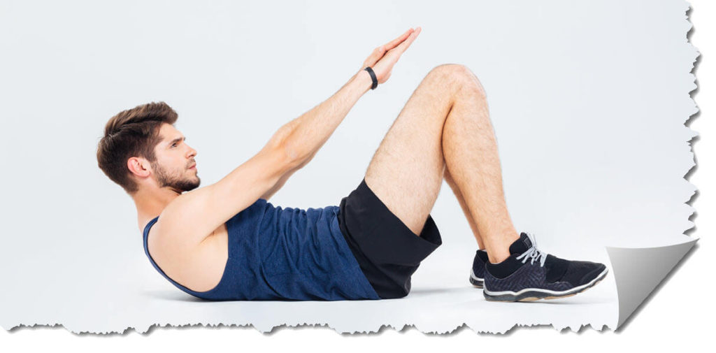 Reach Through Exercise for belly fat