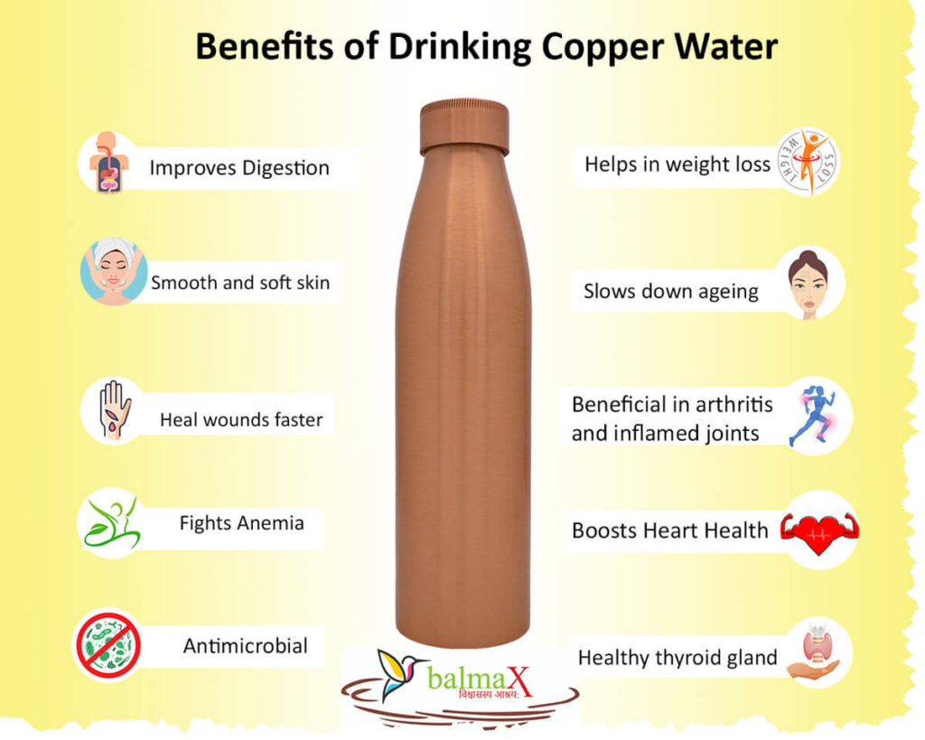 Copper Water Bottle benefits