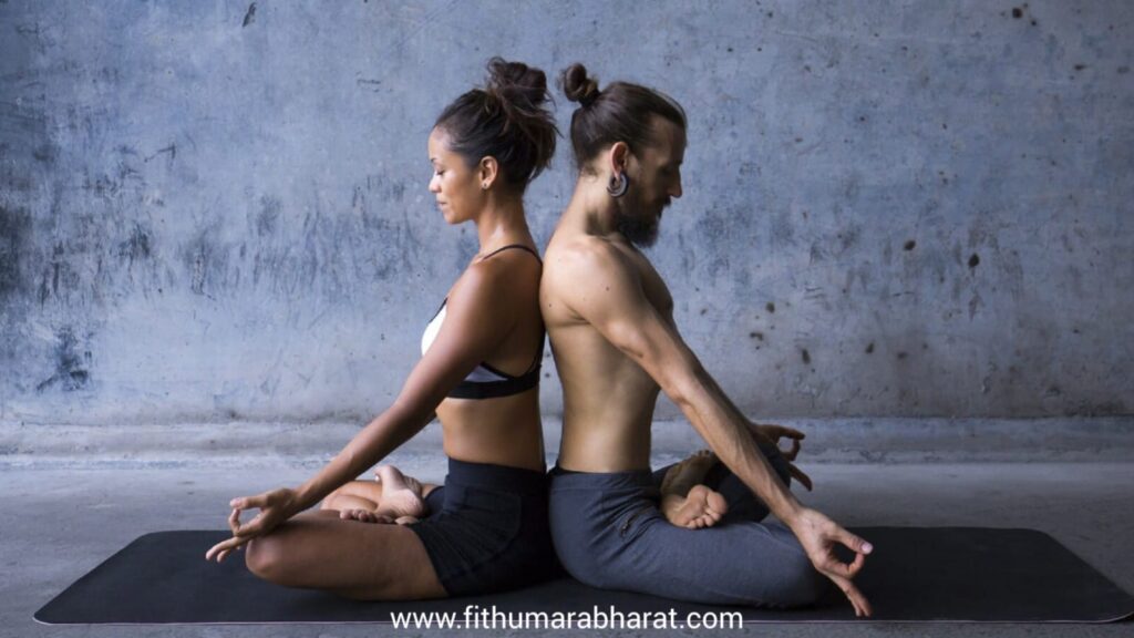 Nightfall Yogasan to cure fithumarabharat