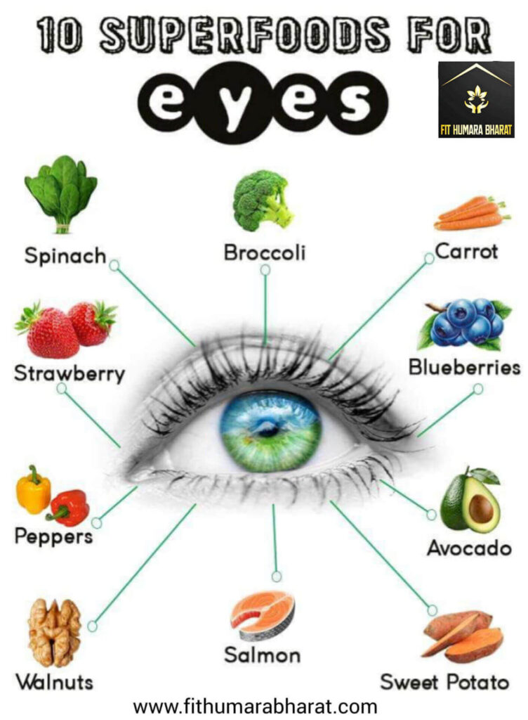 सुंदर आँखे _ 10 super foods for beautiful eyes