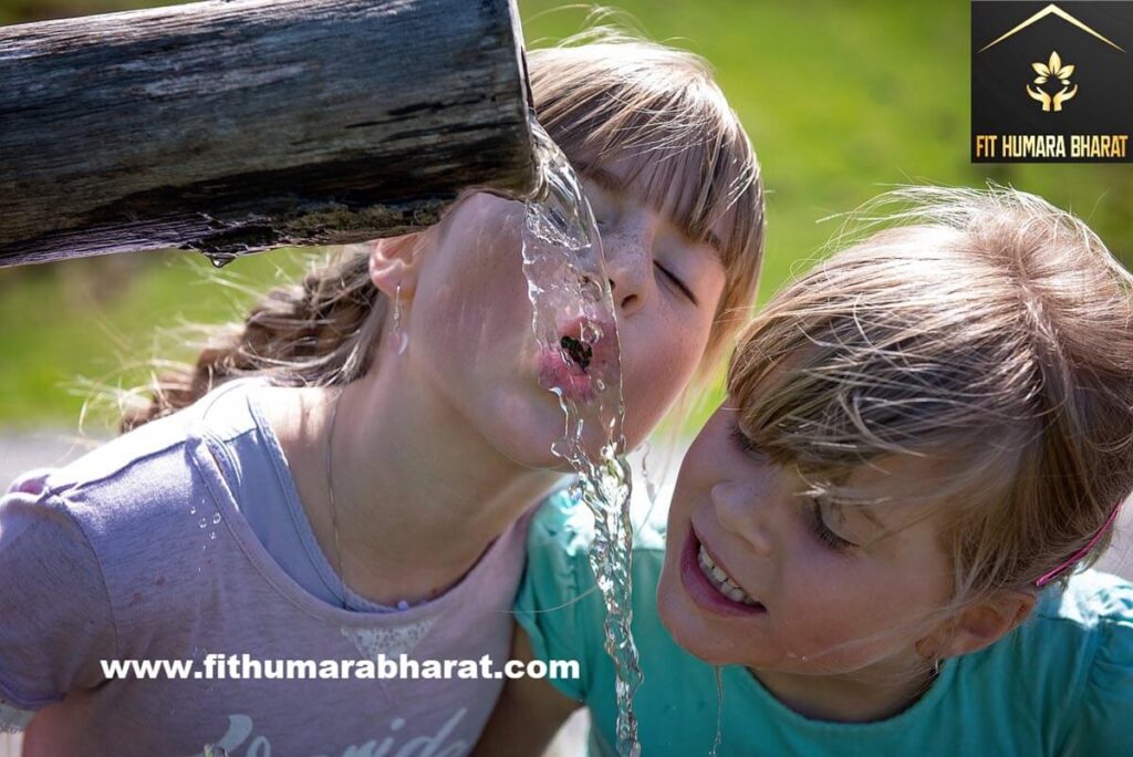 Water for good health with fit humara bharat