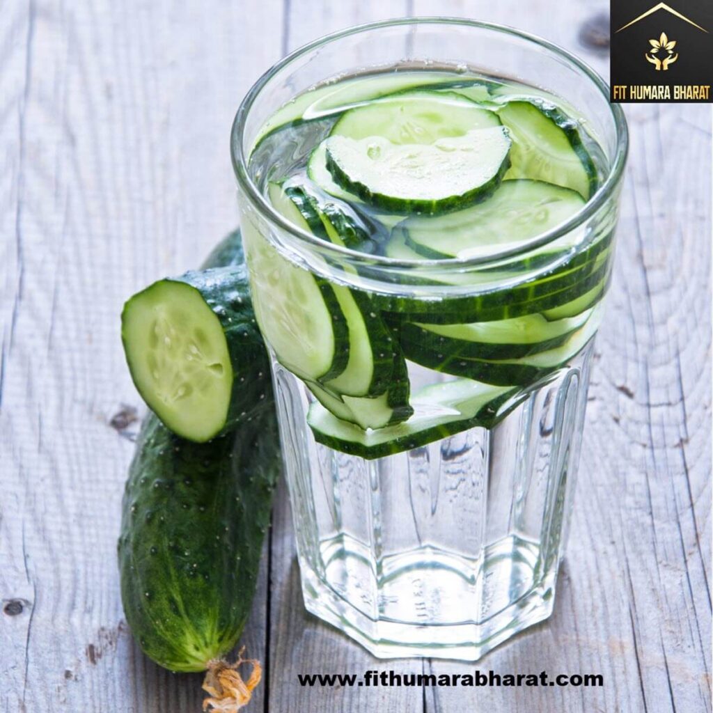 Hydration is one main benefit of cucumber 