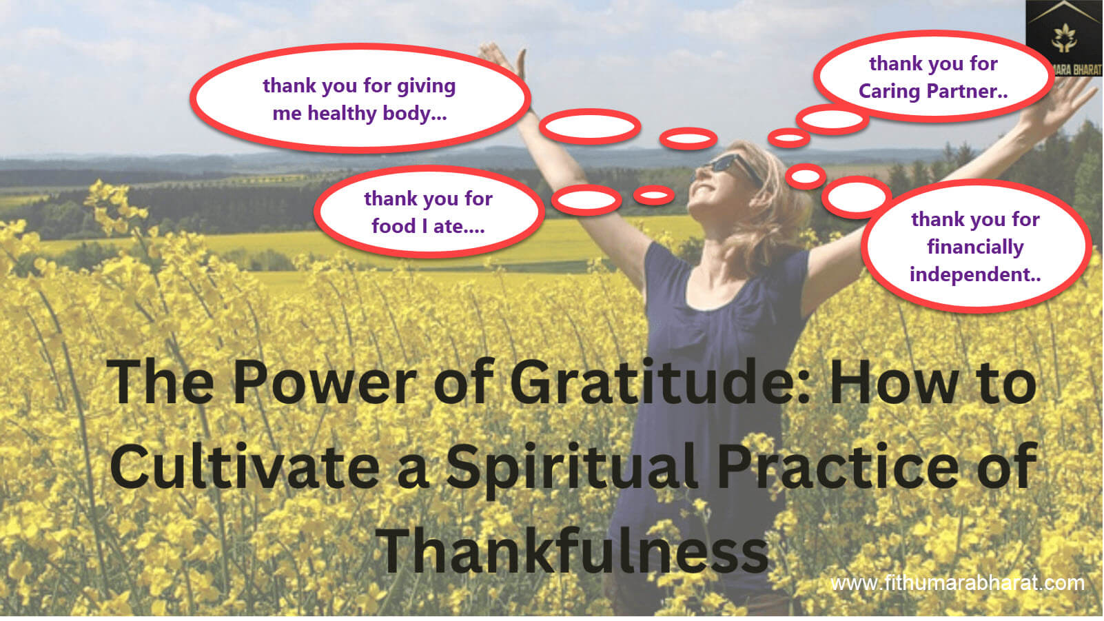 How to Cultivate a Spiritual Practice of Thankfulness, ways to practice gratitude