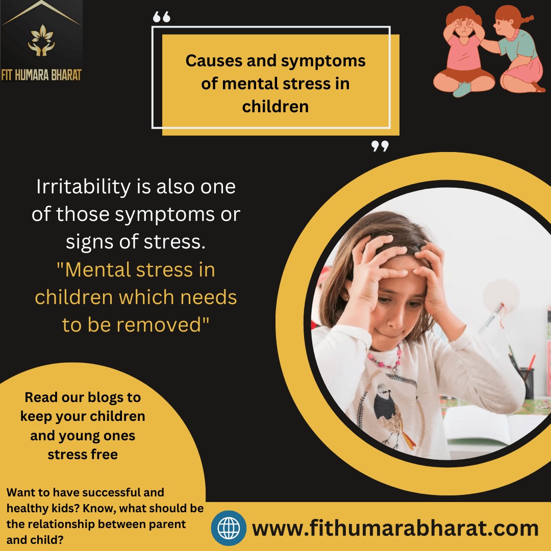 Causes and symptoms of mental stress in children