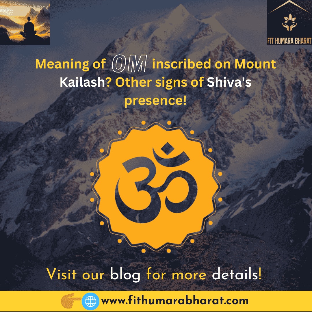 Meaning of Om inscribed on Mount Kailash