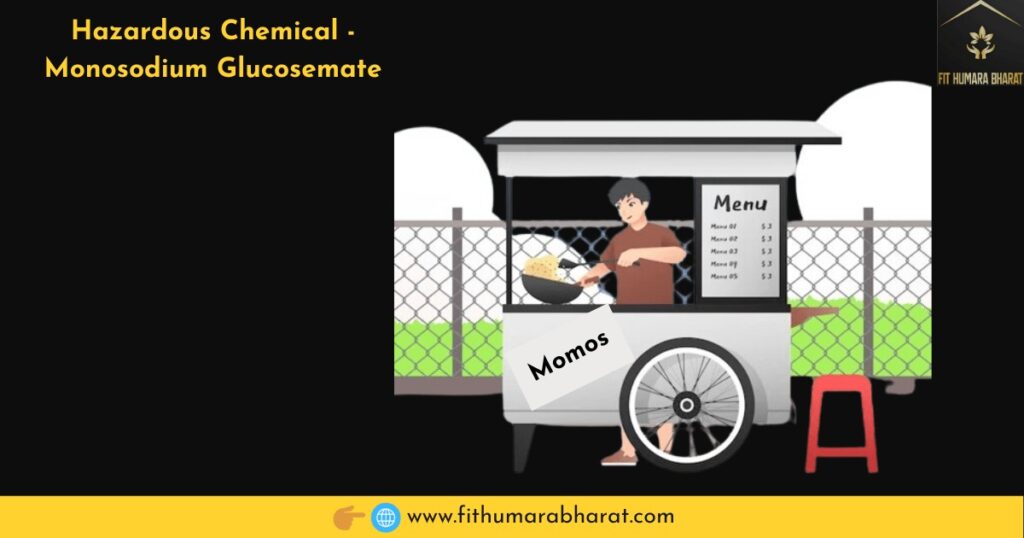 Hazardous chemical is mixed in Momos for making it tasty.