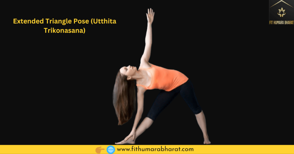 Extended Triangle Pose (Utthita Trikonasana)